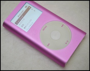 ipod mini 4GBピンク１.JPG