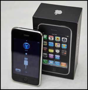 ソフト iPhone3G 8GB ブラック〇１.JPG