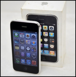 SB iPhone3GS 32GB ホワイト１.JPG