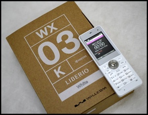 ウィルコム　WX03Kホワイト１.JPG