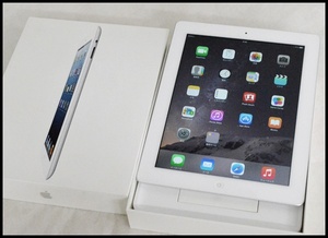 ソフトバンク iPad4 16GB 2ホワイト△１.JPG