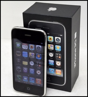 ソフト iPhone3GS 16GBブラック美〇１.JPG