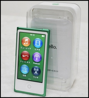 iPod nano16G グリーン１.JPG