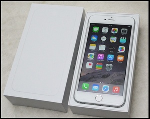 ソフト iPhone6 Plus 16GBシルバー美１.JPG