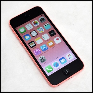 ドコモ iPhone5c 16GB ピンク〇本体１.JPG