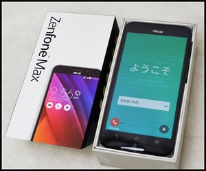 ASUS ZC550KL ZenFone Max黒未１.JPG