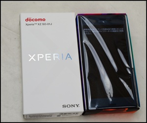 ドコモ SO-01J ブルー XPERIA XZ.JPG