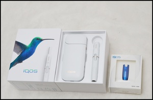 iQOS アイコス ホワイト 本体キット+キャップ (2).JPG