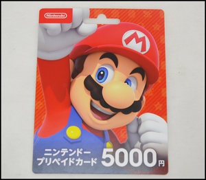 ニンテンドープリペイドカード 5000 (1).JPG