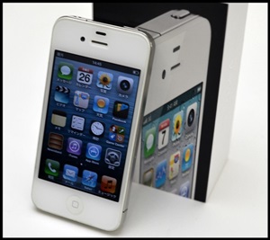 iphone4 16GB 白〇１.JPG