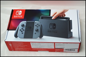 任天堂スイッチ グレー ニンテンドー.JPG