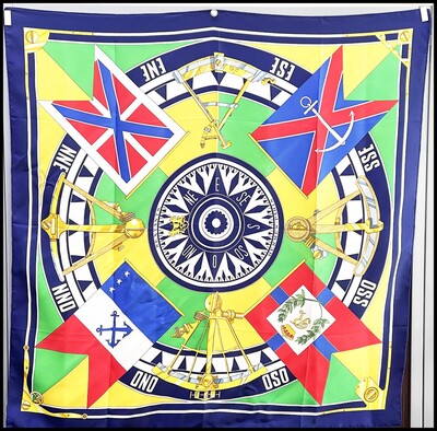 エルメス シルクスカーフ カレ90.JPG