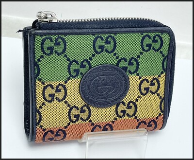 グッチ GGキャンバス マルチカラー 財布 657577.JPG
